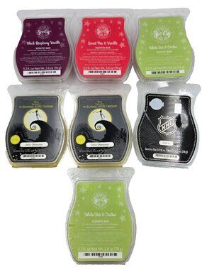 Scentsy Wax Bars Disney The Nightmare Before Christmas NHL Black Raspberry